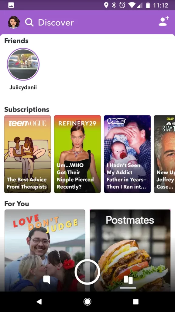 what are subscriptions on snapchat